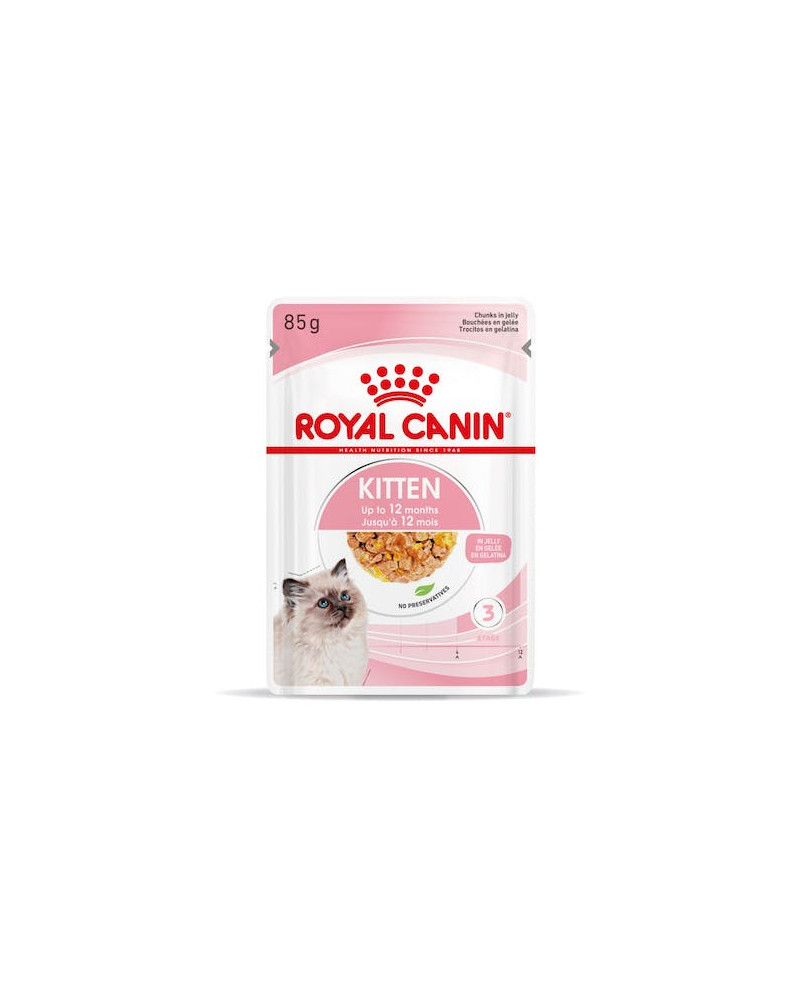 Royal Canin Kitten Comida Humeda Jelly Gatitos Royal Canin Kitten Comida Humeda Jelly Gatitos