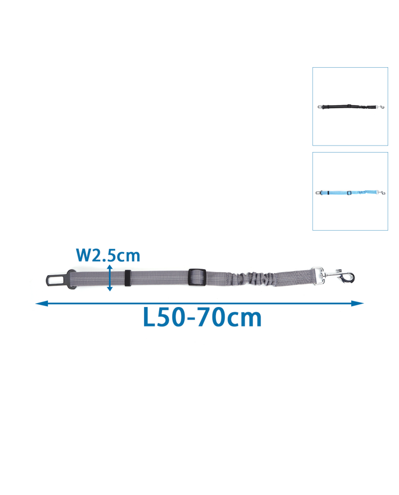 Enganche cinturon seguridad amortiguador