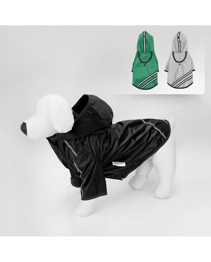 Chubasquero con capucha