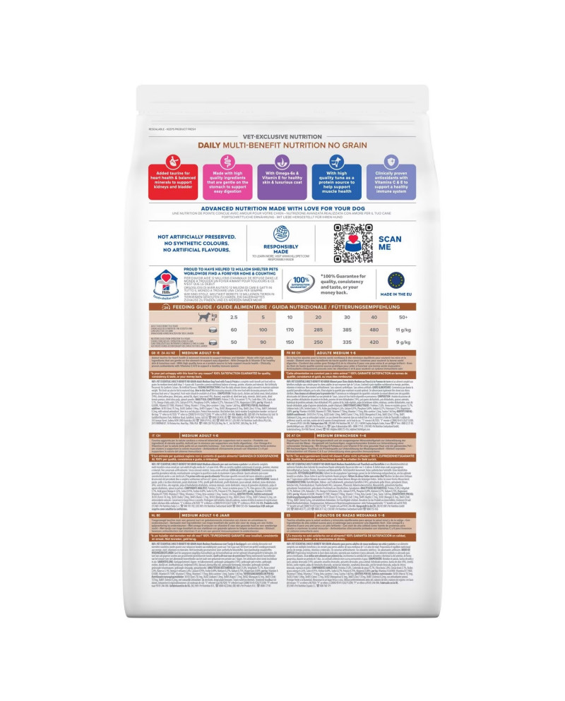 Hills Vet Essentials Multi Benefit No Grain Atun