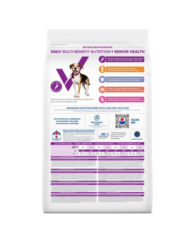 Hills Vet Essentials Multi Benefit Senior Health Medium Grandes