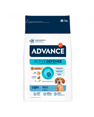 Advance Mini Light Pollo Arroz 3Kg Advance Mini Light Pollo Arroz 3Kg