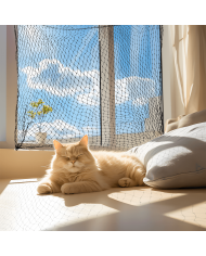 Red de seguridad para mascotas reforzada 200x300cm Red de seguridad para mascotas reforzada 200x300cm