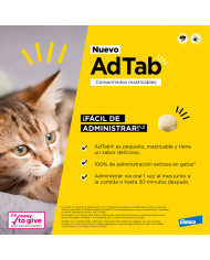 AdTab Comprimidos Masticables Antiparasitarios Gatos AdTab Comprimidos Masticables Antiparasitarios Gatos