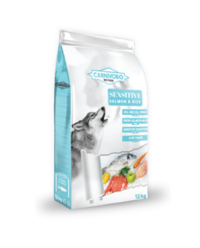 Carnívoro Sensitive Salmón & Arroz 12kg