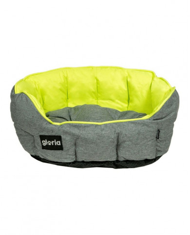 Cuna Quartz Redonda Gloria Verde y Gris