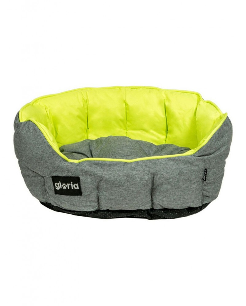 Cuna Quartz Redonda Gloria Verde y Gris