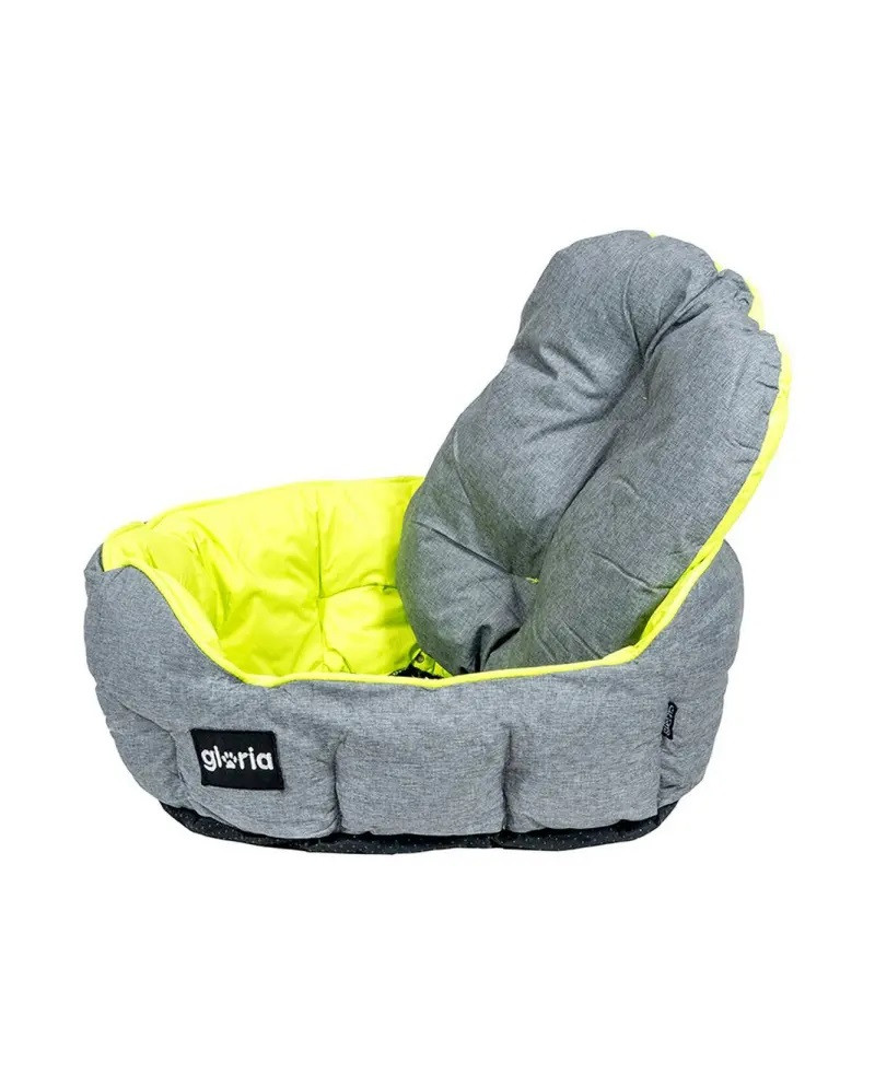 Cuna Quartz Redonda Gloria Verde y Gris