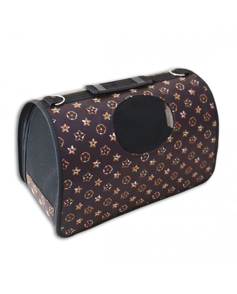 Bolso de Transporte Cat Stars Color Marrón Bolso de Transporte Cat Stars Color Marrón