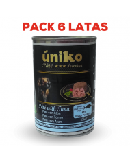 Úniko Pate Premium Atún Pack 6x400gr
