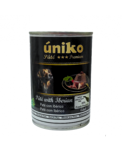 Úniko Pate Premium Iberico 400gr