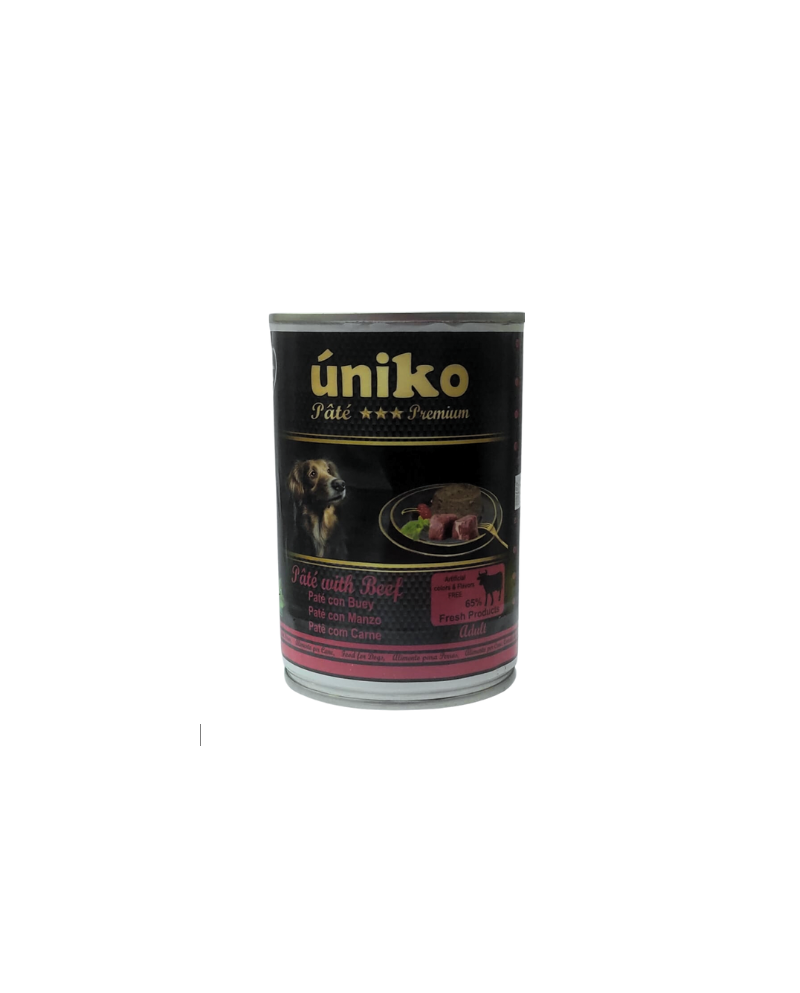 Úniko Pate Premium Buey 400gr