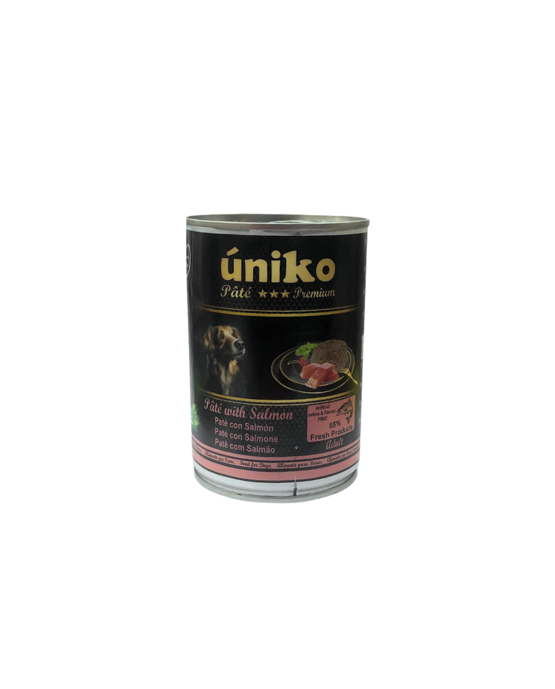 Úniko Delicioso Pate Premium Salmón para perros