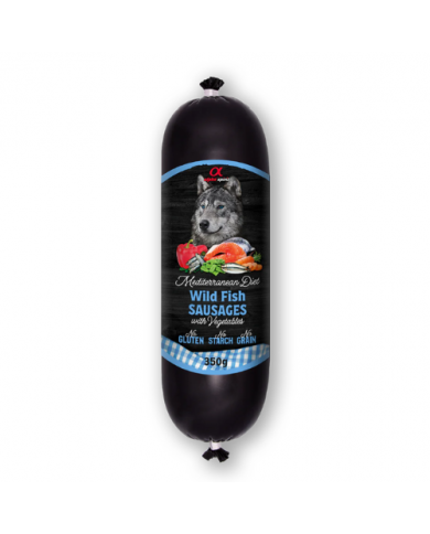 Salchicha Mediterranea Wild Fish 350 gr Salchicha Mediterranea Wild Fish 350 gr