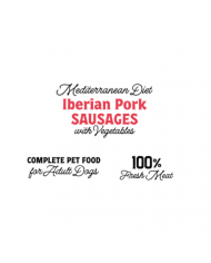 Salchicha Mediterranean Alpha Spirit Iberian Pork 4x65gr Salchicha Mediterranean Alpha Spirit Iberian Pork 4x65gr