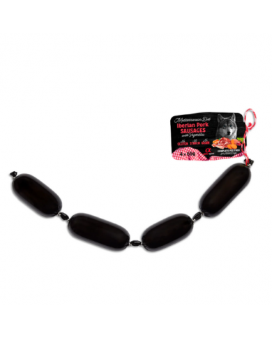 Salchicha Mediterranean Alpha Spirit Iberian Pork 4x65gr Salchicha Mediterranean Alpha Spirit Iberian Pork 4x65gr