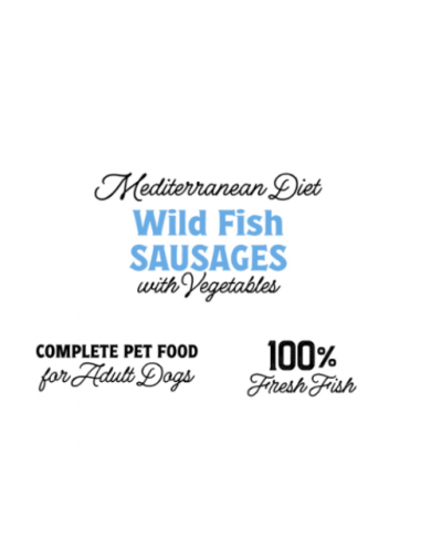 Salchicha Mediterranea Wild Fish 350 gr Salchicha Mediterranea Wild Fish 350 gr