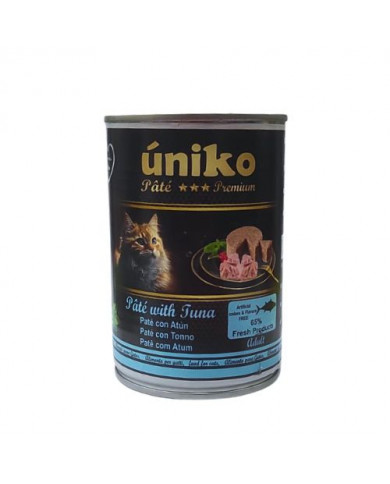 Uniko Cat Pate Premium Atún 400gr Uniko Cat Pate Premium Atún 400gr