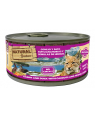 Natural Greatness Cat Conejo  Pato Zanahoria Manzanilla 180gr Natural Greatness Cat Conejo  Pato Zanahoria Manzanilla 180gr