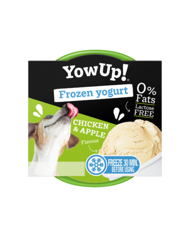Yowup Helado Yogurt Pollo y Manzana 110gr Yowup Helado Yogurt Pollo y Manzana 110gr