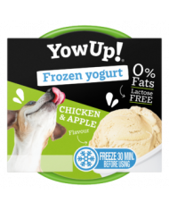 Yowup Helado Yogurt Pollo y Manzana 110gr Yowup Helado Yogurt Pollo y Manzana 110gr