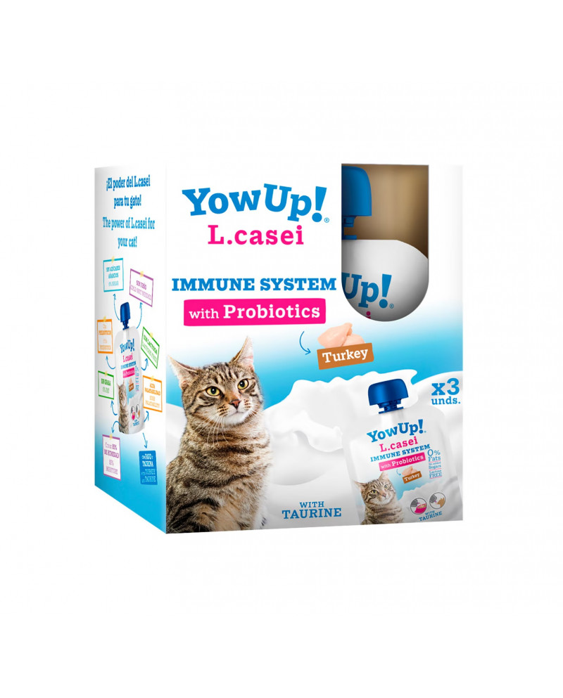 Yogurt YowUp L.Casei Pavo Pack (3x85gr)