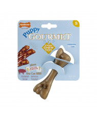 Nylabone Juguete Puppy Gourmet Femur Bacon para Perros