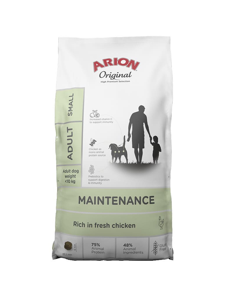 Arion Original Maintenance Pollo – Raza Pequeña 7 kg