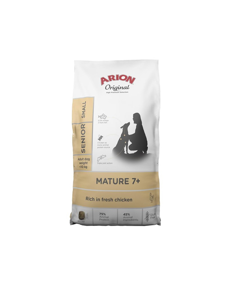 Arion Original Selection Senior Pollo – Raza Pequeña 2 kg Arion Original Selection Senior Pollo – Raza Pequeña 2 kg