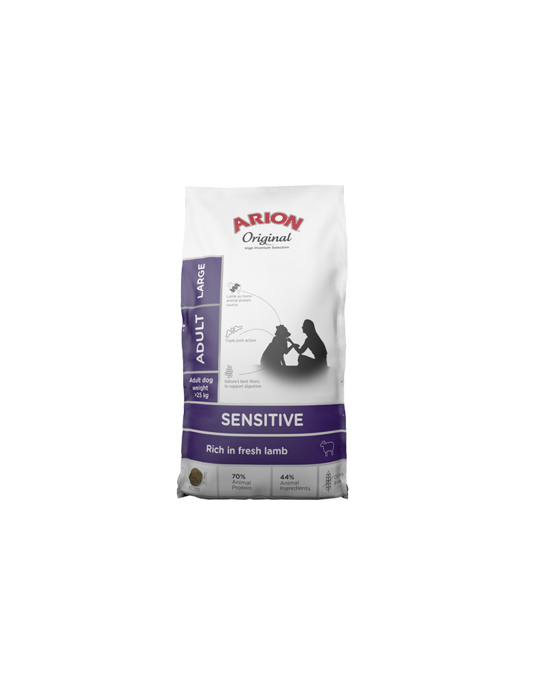 Arion Original Sensitive Cordero – Perros Grandes 12 kg