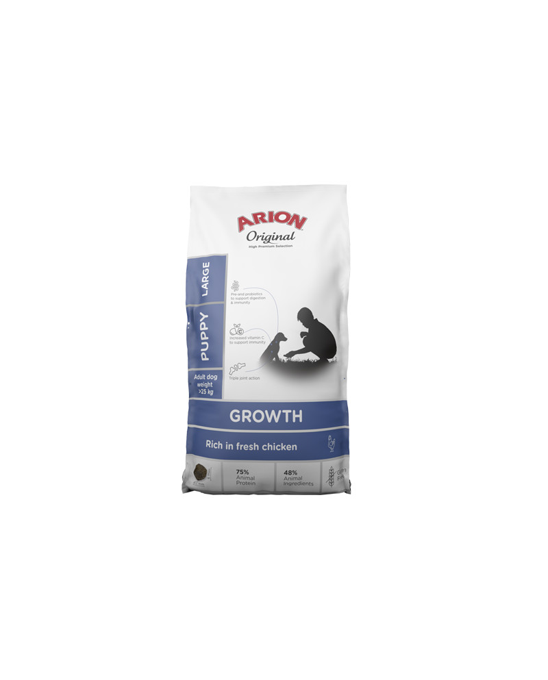 Arion Original Growth Pollo para Cachorros – Raza Grande 2 kg