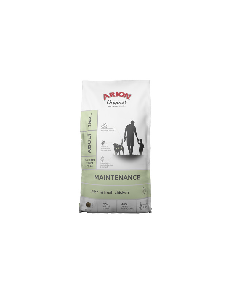 Arion Original Maintenance Pollo – Raza Pequeña 2 kg Arion Original Maintenance Pollo – Raza Pequeña 2 kg