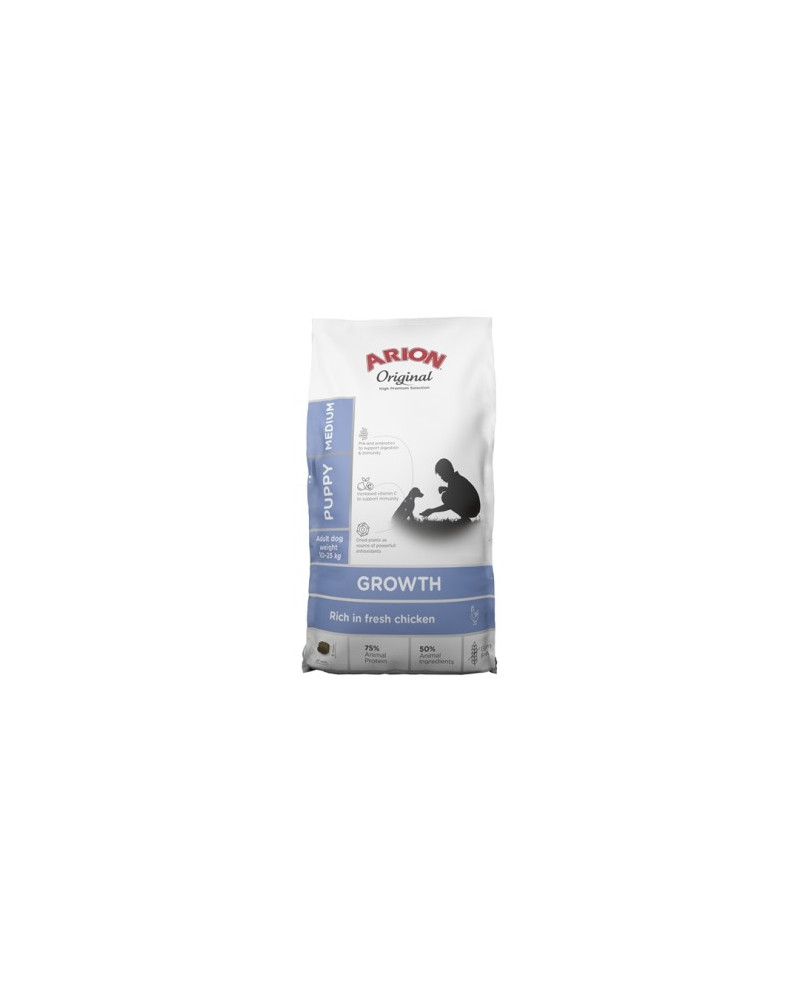 Arion Original Growth Pollo para Cachorros – Raza Mediana