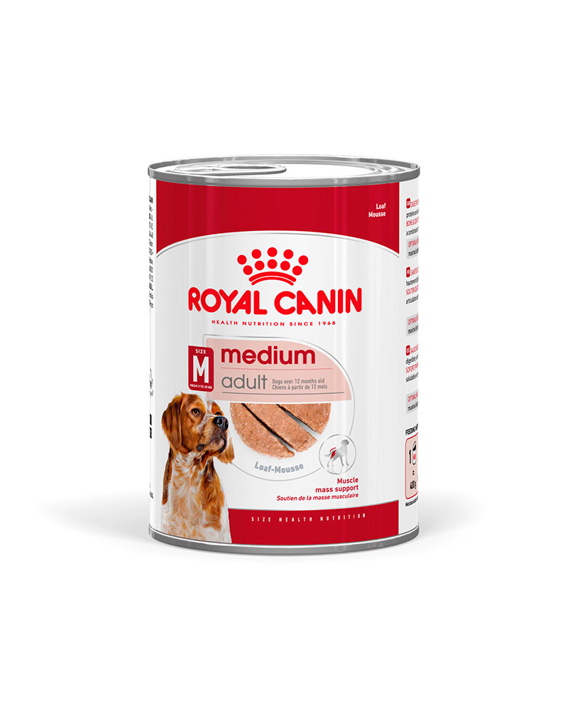 Royal Canin Medium Adulto Pate Lata 410gr