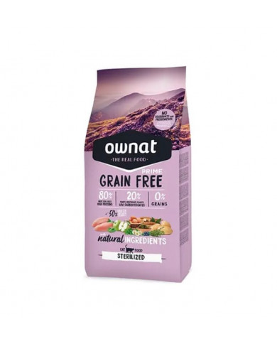 Ownat Prime Grain Free Sterilized Pollo Ownat Prime Grain Free Sterilized Pollo