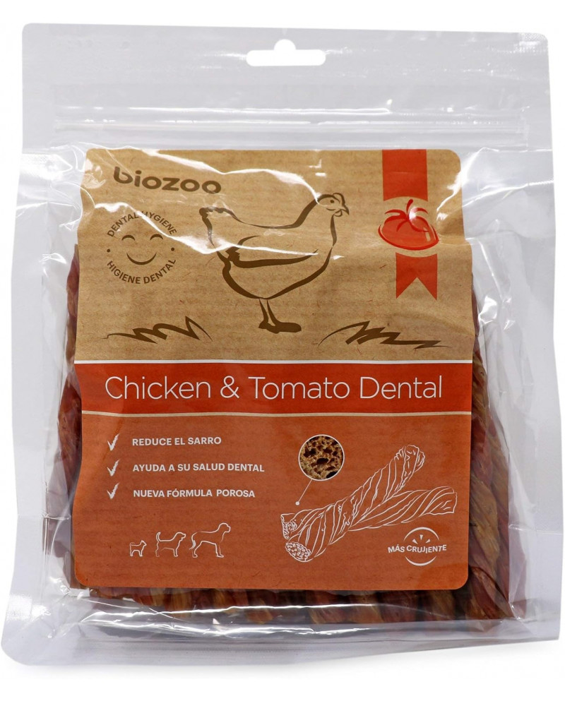 Palito Dental Crujiente Pollo y Tomate 500 gr