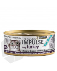 Impulse Cat  Pavo Mousse No Grano Lata Impulse Cat  Pavo Mousse No Grano Lata