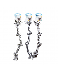 Mordedor cuerda 4 nudos 42cm Mordedor cuerda 4 nudos 42cm