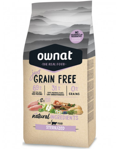 Ownat Just Grain Free Sterilized Pollo Ownat Just Grain Free Sterilized Pollo