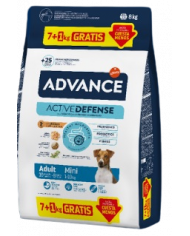Advance Mini Adulto 7+1kg Gratis