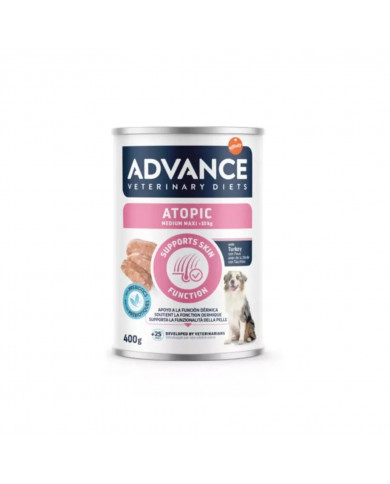 Alimento Atópico para Perros Adultos – Advance Veterinary Diets Pavo 400 g Alimento Atópico para Perros Adultos – Advance Veterinary Diets Pavo 400 g