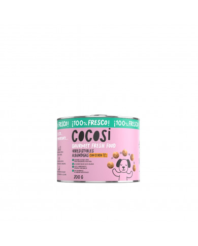 Cocosi Mini Albóndigas Cerdo 200 g – Snack Natural para Perros