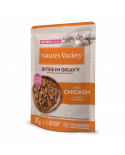 Natures Variety Cat Bites in Kitten Gatitos Pollo
