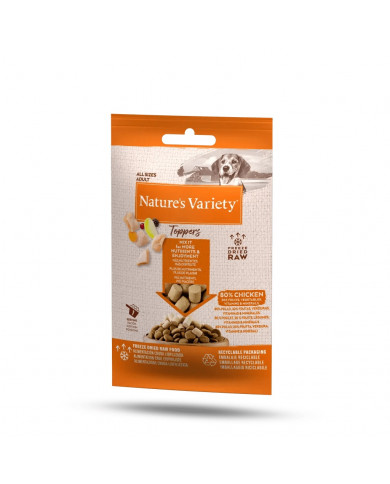 Nature's Variety Toppers de Pollo Liofilizados para Perros Nature's Variety Toppers de Pollo Liofilizados para Perros