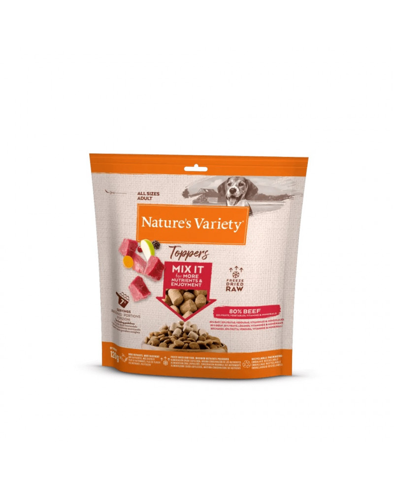 Nature's Variety Toppers de Tenera Liofilizados para Perros