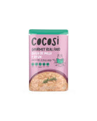 Cocosi Gourmet Fresh Food - Guiso de Pollo y Atun 40gr| Comida Natural para Gatos
