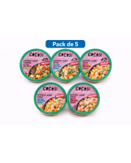 Cocosi Estofado Casero Pack 5 sabores  280gr – Comida Semi‑Húmeda Natural para Perros