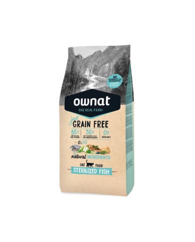 Ownat Just Grain Free Sterilized Pescado