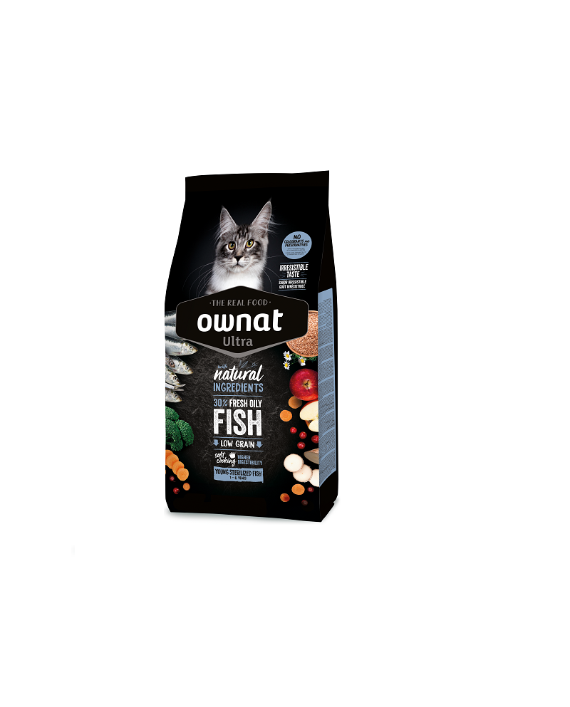 Ownat Ultra Cat  Sterilized Pescado