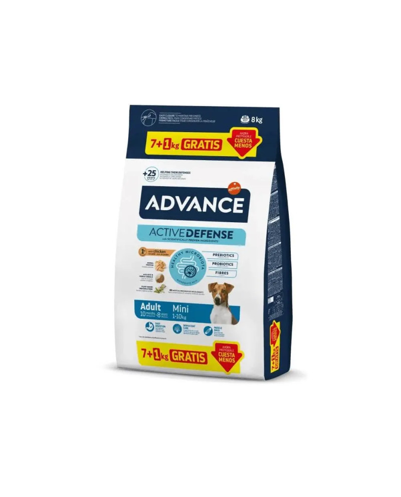 Advance Mini Adulto 7+1kg Gratis